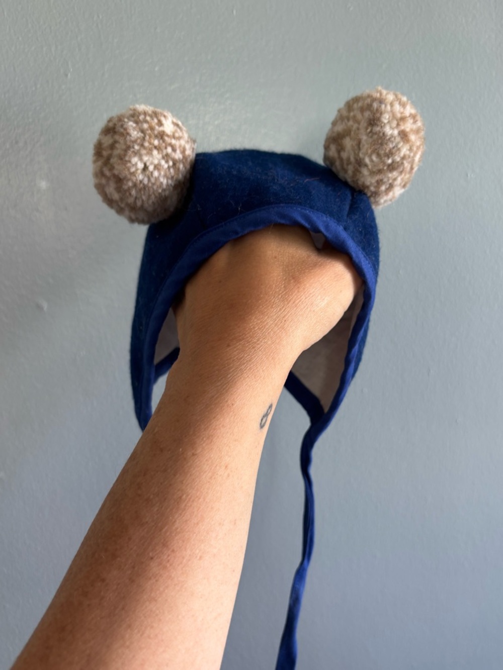 Briar Baby Pom Pom Bonnet